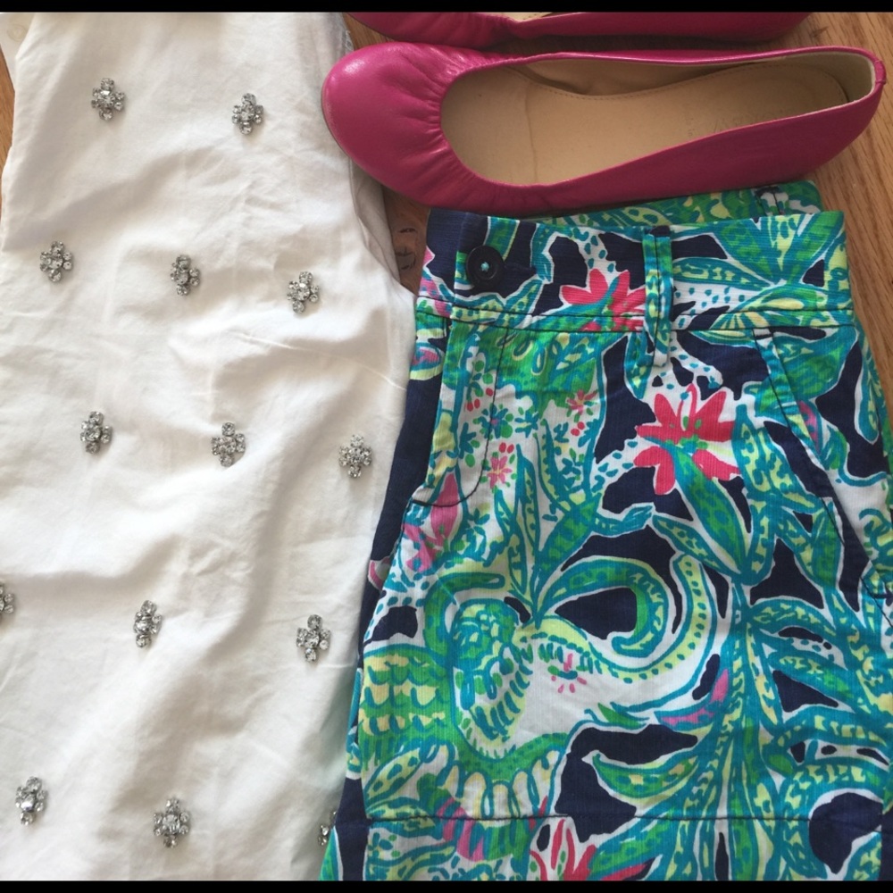 Lilly Pulitzer Callahan Shirts in Vintage Dobby